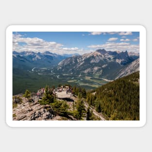 Bow Valley Views Sticker